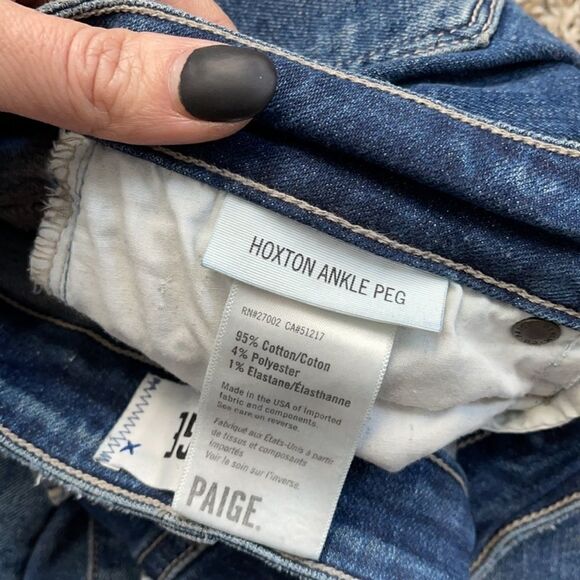 PAIGE Hoxton Ankle Peg Jean - Picture 4 of 4